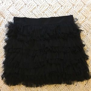 Thread Social Black Mini Skirt Size 6